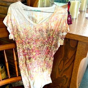 Summer ladies tshirt! Floral print!